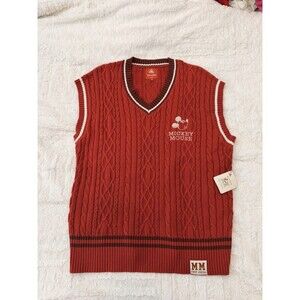 HKDL - Mickey “ JUST CHILL “ Knitted Vest for Adult Size XL